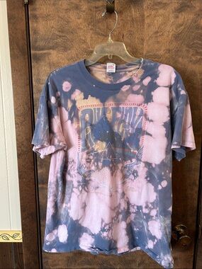 American Eagle Pink Floyd Tie-Dye Graphic Band Tee